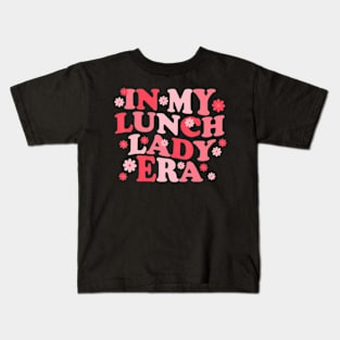 In My Lunch  Era Cafeteria Crew Groovy Back To School Kids T-Shirt